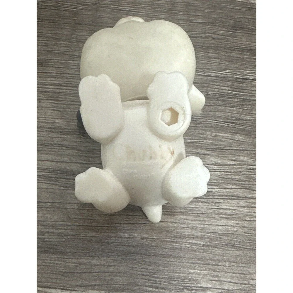 littlest pet shop black white hamster figure rare